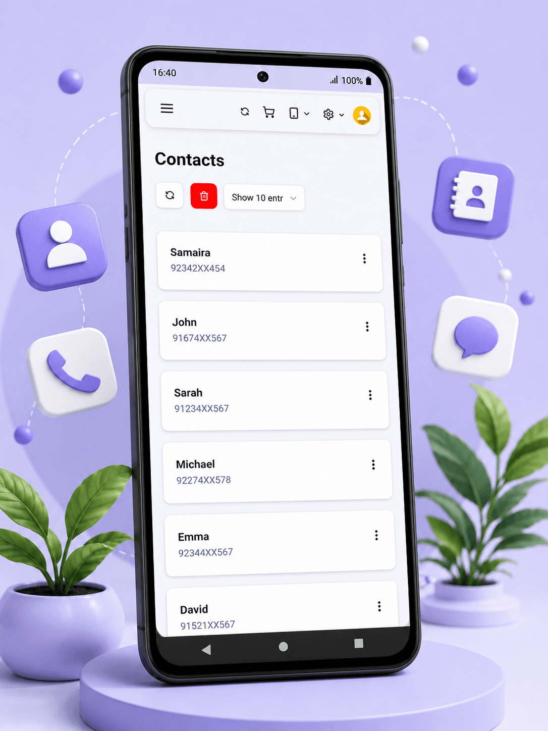 Monitoring feature